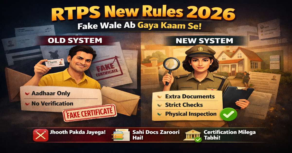 Bihar RTPS New Rules 2026