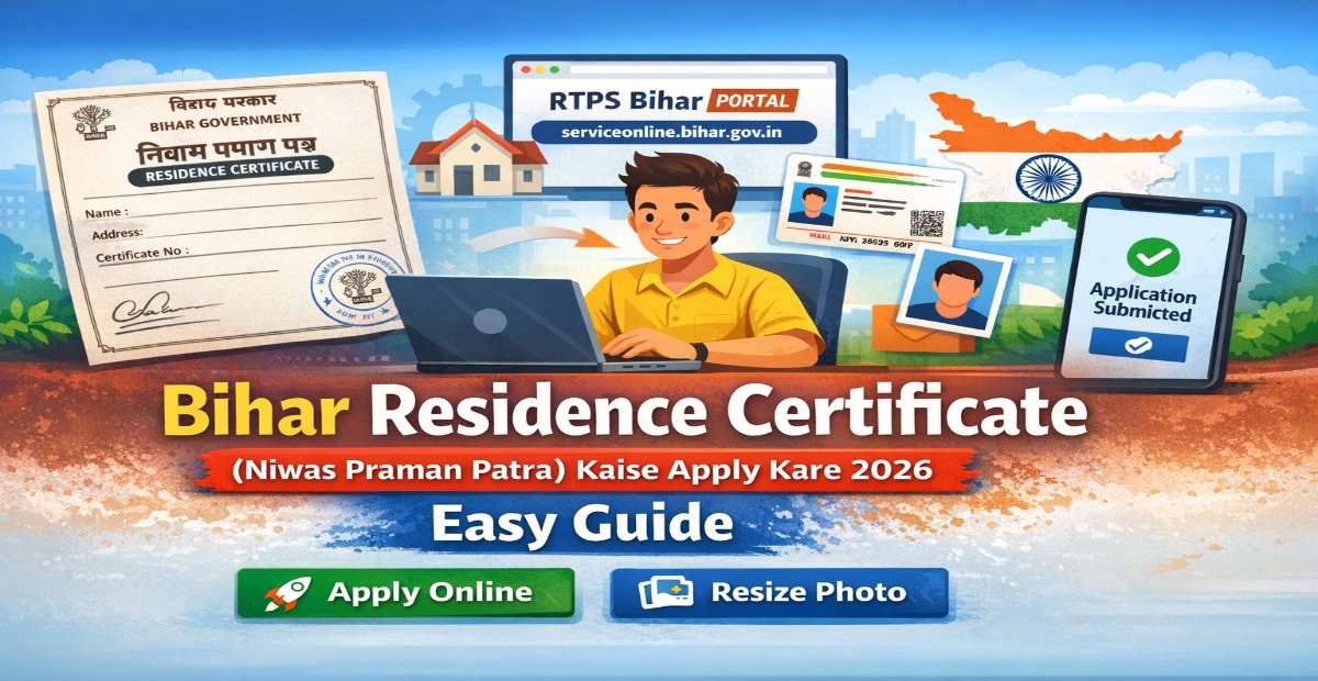 Bihar Residence Certificate Apply 2026 Guide